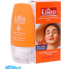 تصویر فلوئید ضد آفتاب بی رنگ الارو SPF50 مدل Ultra Light حجم 50 میلی لیتر 