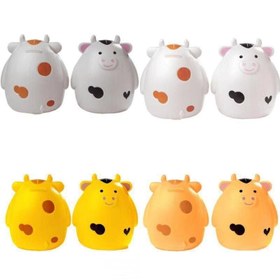 تصویر قلک فانتزی طرح گاو 