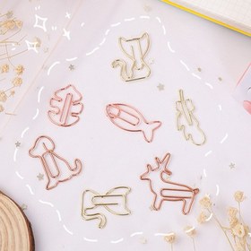 تصویر گیره کاغذ فانتزی مدل Paper Clips برند Novelty 