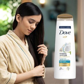 تصویر شامپو داو مناسب موهای آسیب دیده و تقویت کننده حاوی روغن نارگیل 400 میل Dove Hindistan Cevizi yagi 400 ml