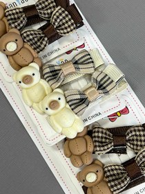 تصویر گیره پاپیون ۴۴۶ - کرم 