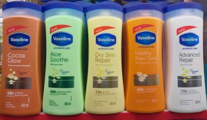 تصویر لوسیون بدن حجم ۴۰۰ میلی‌لیتر زرد 