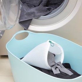 خرید و قیمت کیسه لباسشویی سفید ایکیا مدل IKEA SLIBB ا IKEA SLIBB washing bag  white | ترب