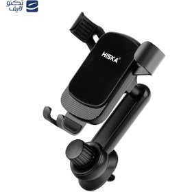 تصویر پایه نگهدارنده گوشی موبایل هیسکا مدل HK-2110 hiska car holder HK-2110