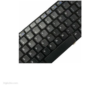 تصویر کیبورد لپ تاپ دل Dell Inspiron 3521 بدون فریم مشکی Keyboard Laptop Dell Inspiron 3521