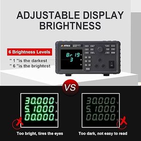 تصویر منبع تغذیه قابل برنامه ریزی 30 ولت 5 آمپر ماتریکس MPS-100 Matrix MPS-100 High-Precision Linear Power supply