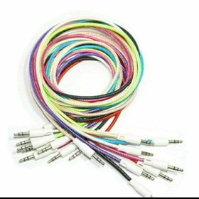 تصویر کابل AUX معمولی کنفی طول 80 سانتیمتر