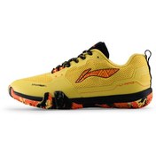 تصویر کفش بدمینتون برند لاینینگ مدل ساگا لایت S1 مناسب بزرگسالان برند li-ning Lining Saga Lite S1 Badminton Shoes Unisex-adult Non Marking Lightweight u0026 Durable (Yellow/Black/Orange EUR- 41) 69374611020
