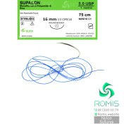 تصویر نخ بخیه نایلون 5.0 راند سوپا 