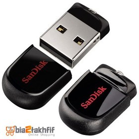 تصویر فلش مموری سن دیسک مدل Cruzer Fit CZ33 ظرفیت 8 گیگابایت SanDisk Cruzer Fit CZ33 Flash Memory - 8GB