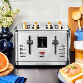 تصویر توستر گاستروبک مدل GASTROBACK 42396 GASTROBACK Toaster DESIGN TOASTER PRO 4S 42396