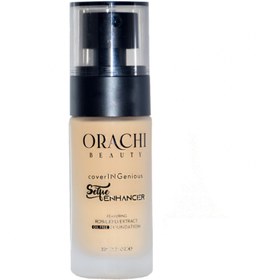 تصویر کرم پودر شماره 33 اوراچی (Orachi) مدل Cashmere Foundation حجم 30 میلی لیتر Orachi No.33 Cashmere Foundation 30ml