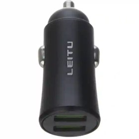 تصویر شارژر فندکی LC-C11 لیتو به همراه کابل میکرو 