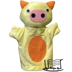 تصویر عروسک دستکشی خوک 