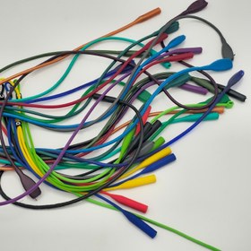 تصویر بند عینک سیلیکنی - مشکی 