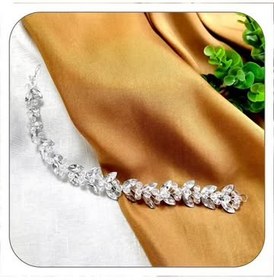 تصویر ریسه ترکیبی سنگ و کریستال اصل - مشکی risse tarkibi