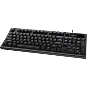 تصویر کیبورد رپو مدل NK2800 با سیم 