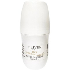 تصویر مام رول ضد تعریق بدون الکل DRY کلیون CLIVEN حجم 50میل 