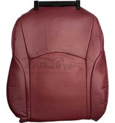 تصویر روکش صندلی نیسان جوک چرم رنگ زرشکی 