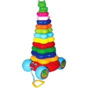 تصویر بازی آموزشی پرتاب حلقه مدل Happy Frog کد 291 