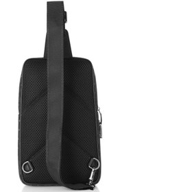 تصویر کیف دوشی ویوو مدل Master Fingerprint Lock رنگ مشکی 