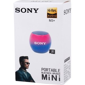 تصویر اسپیکر بلوتوثی رم خور SONY M3PLUS Mini Portable SONY M3PLUS Mini Portable Wireless Speaker