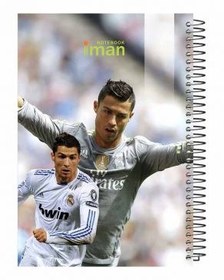 تصویر iman notebook دفتر سیمی 100 برگ طرح ورزشی 