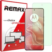 تصویر گلس موتورولا Edge 60 Fusion مدل گرین لایت برند ریمکس کد S 