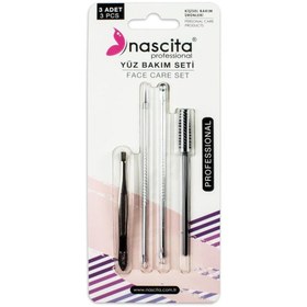 تصویر ابزار پاکسازی جوش سر سیاه اورجینال برند Nascita مدل 4-piece Facial Care Set کد 238967119 