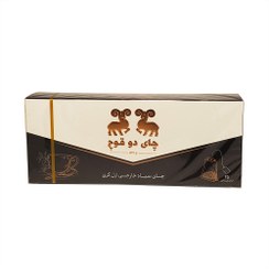 تصویر چای سیاه کیسه‌ای خارجی ارل گری دو قوچ بسته 25 عددی 