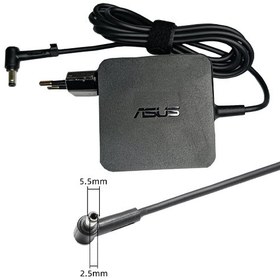 تصویر شارژر ايسوس ASUS Adapter 19V 3.42A (5.5*2.5)65W SQUARE 