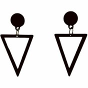 تصویر گوشواره زنانه طرح مثلث کد E MS S B 11 