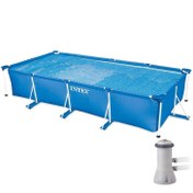 تصویر استخر پیش ساخته اینتکس ۲.۲*۴.۵ با پمپ تصفیه 