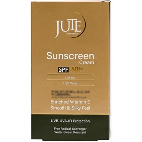 تصویر ضد آفتاب ژووت Sunscreen Cream JUTE SPF50+