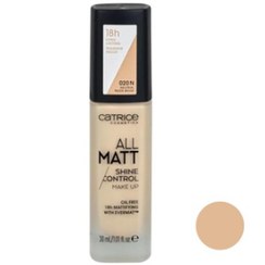 تصویر کرم پودر کاتریس ALL MATT حجم 30 میلی لیتر 