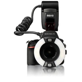 تصویر رینگ فلاش میک Meike 14EXT i-TTL Macro Ring Flash for Nikon 