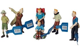 تصویر فیگور تن تن ست ۶ عددی 