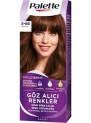 تصویر رنگ مو زنانه قهوه ای پلتPalette | ST07414 اورجینال 