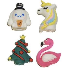 تصویر سرمدادی مدل عروسکی مجموعه 4 عددی 