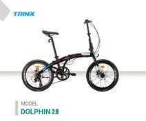تصویر دوچرخه تاشو ترینکس مدل dolphin trinx dolphin