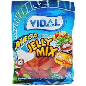 تصویر پاستیل ژلی میکس ( بدون گلوتن ) 100 گرم ویدال – vidal 