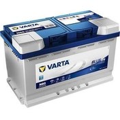 تصویر باتری باطری Blue Dynamic N80 Start Stop Efb 12 V 80 Ah 800 A Varta 