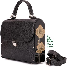 تصویر کیف چرم مجلسی فیروزه 