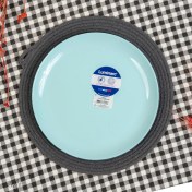 تصویر پلیت سرو تخت 27 سانت آبی فیروزه ای آرکوپال لومینارک (یک عددی) 