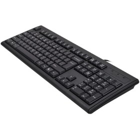 تصویر کیبورد ای فورتک A4Tech Wired Keyboard KR-83 PS/2