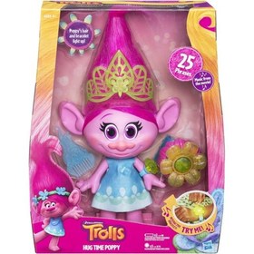تصویر عروسک ترولز مدل Hug Time Poppy سایز ۳۸ سانتیمتر موزیکال 