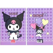 تصویر دفتر 50 برگ ته چسب نقاشی طرح‌دار آیلار - کد 2313 