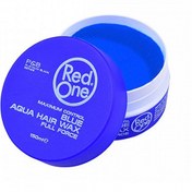 تصویر واکس مو آبی 150میل ردوان ا Red One Blue Aqua Hair Wax 150ml Red One Blue Aqua Hair Wax 150ml