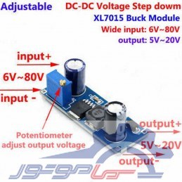 تصویر ماژول تغذیه DC-DC کاهنده XL7015 