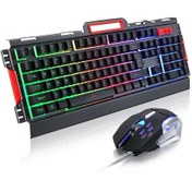 تصویر ست ماوس و کیبورد شبه مکانیکال K33 